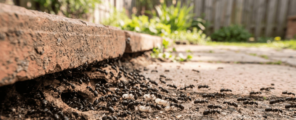 Mierennest verstoord? Dit gebeurt er echt